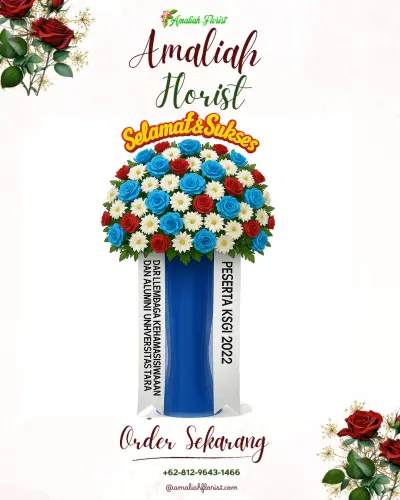 Standing Flower di Rumah Duka Oasis Lestari